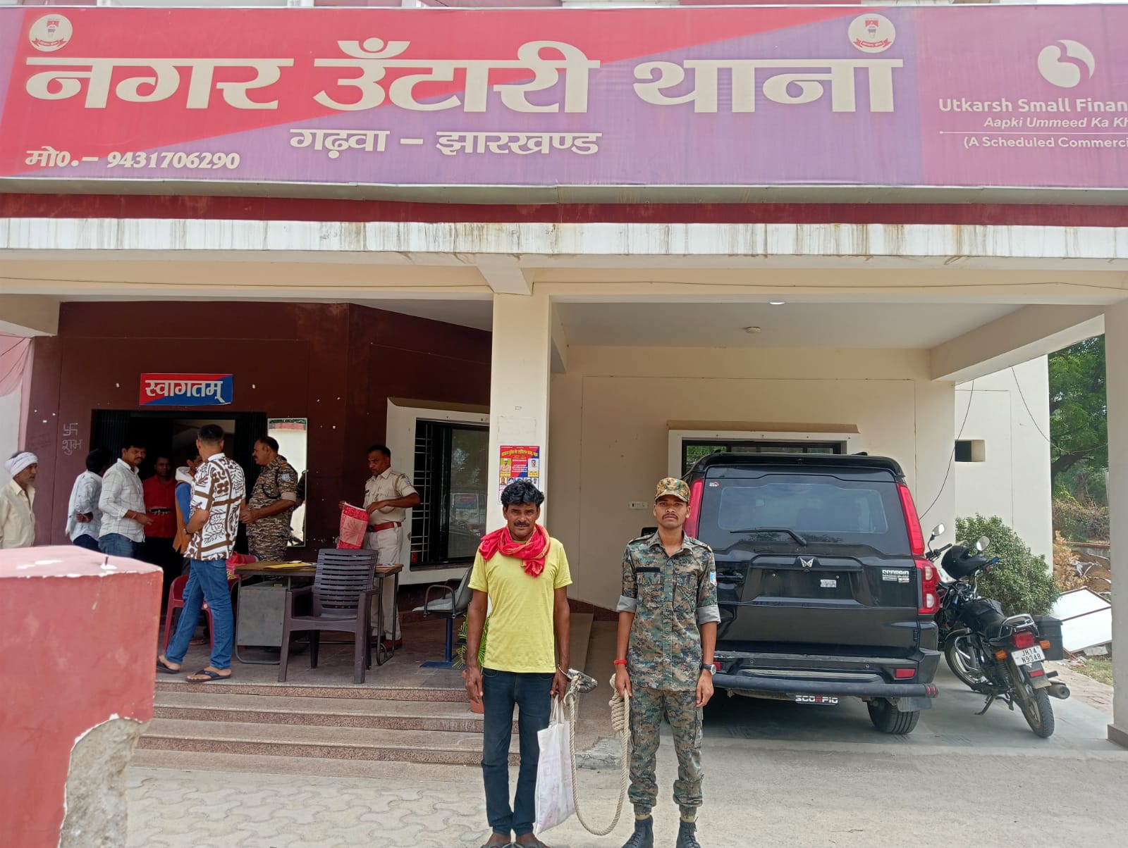 26 वर्षों से फरार वारंटी गिरफ्तार, नगर उंटारी पुलिस को मिली बड़ी सफलता