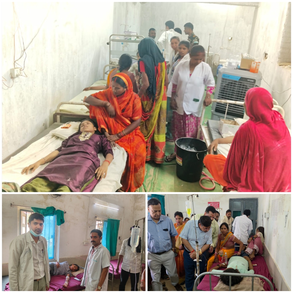 कस्तूरबा विद्यालय की 8 छात्राएं दूसरे दिन भी बीमार, अभिभावकों का हंगामा, डीसी ने  एक को छोड़ सभी कर्मियों की सेवा की समाप्त