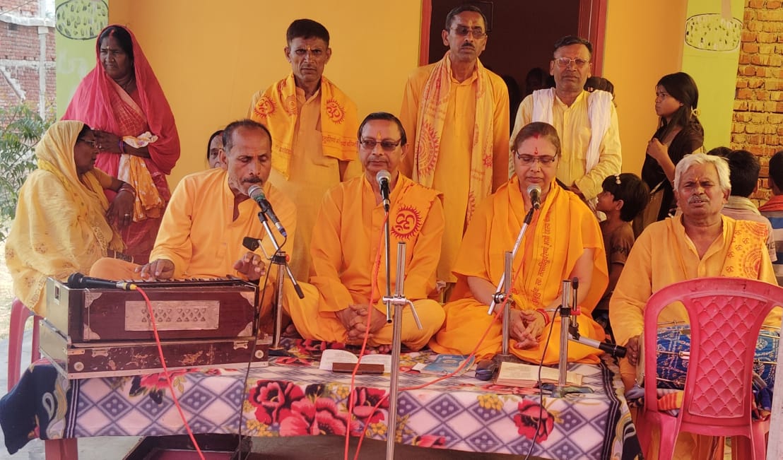 गायत्री मंदिर आमर की चौथी वर्षगांठ पर दो दिवसीय धार्मिक अनुष्ठान, महायज्ञ व भंडारे का आयोजन