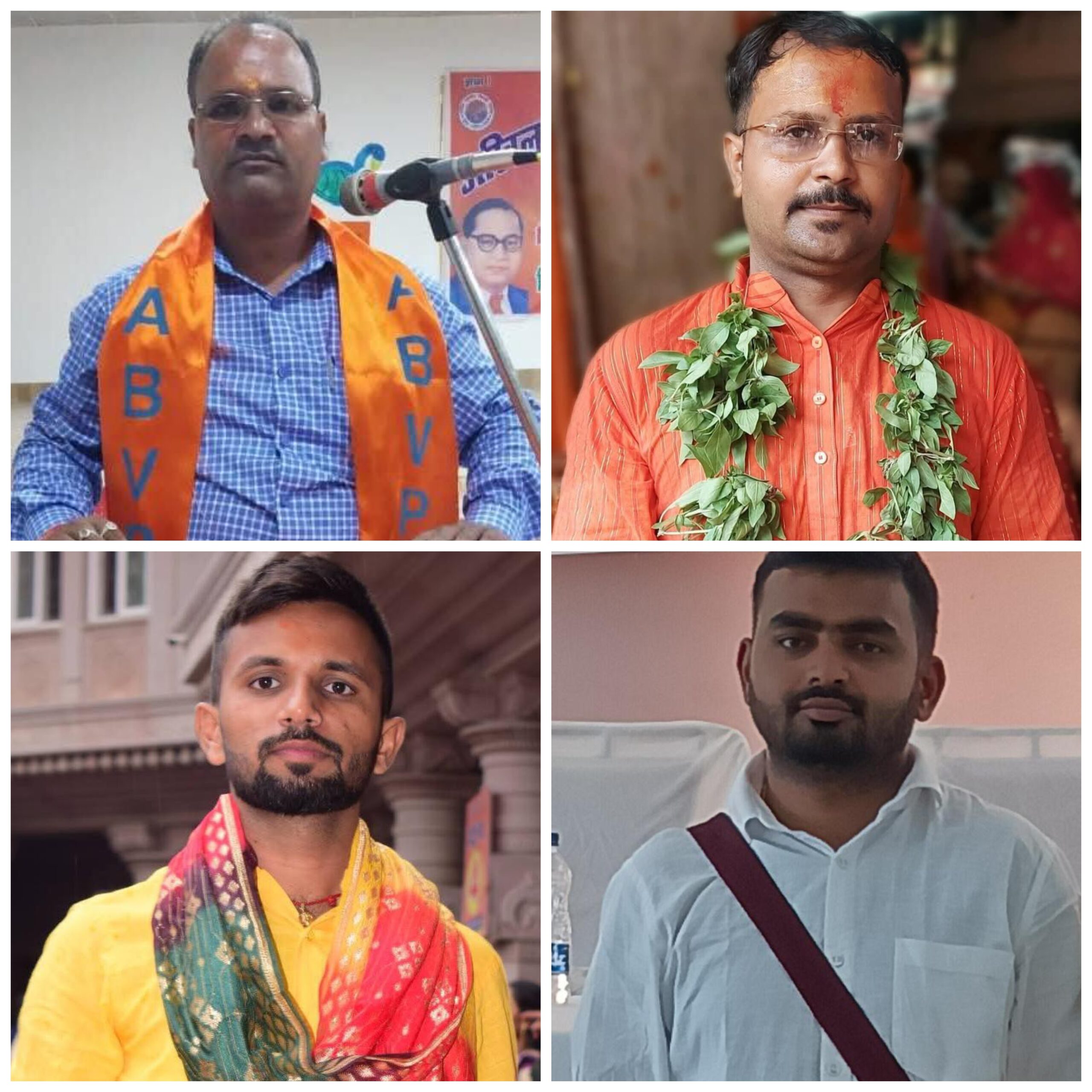 अभाविप के प्रदेश अभ्यास वर्ग में नई जिम्मेदारियों की घोषणा, डॉ. सत्यदेव पांडेय बने पलामू विभाग प्रमुख, प्रो. मनीष तिवारी को मिली गढ़वा जिला प्रमुख की जिम्मेदारी