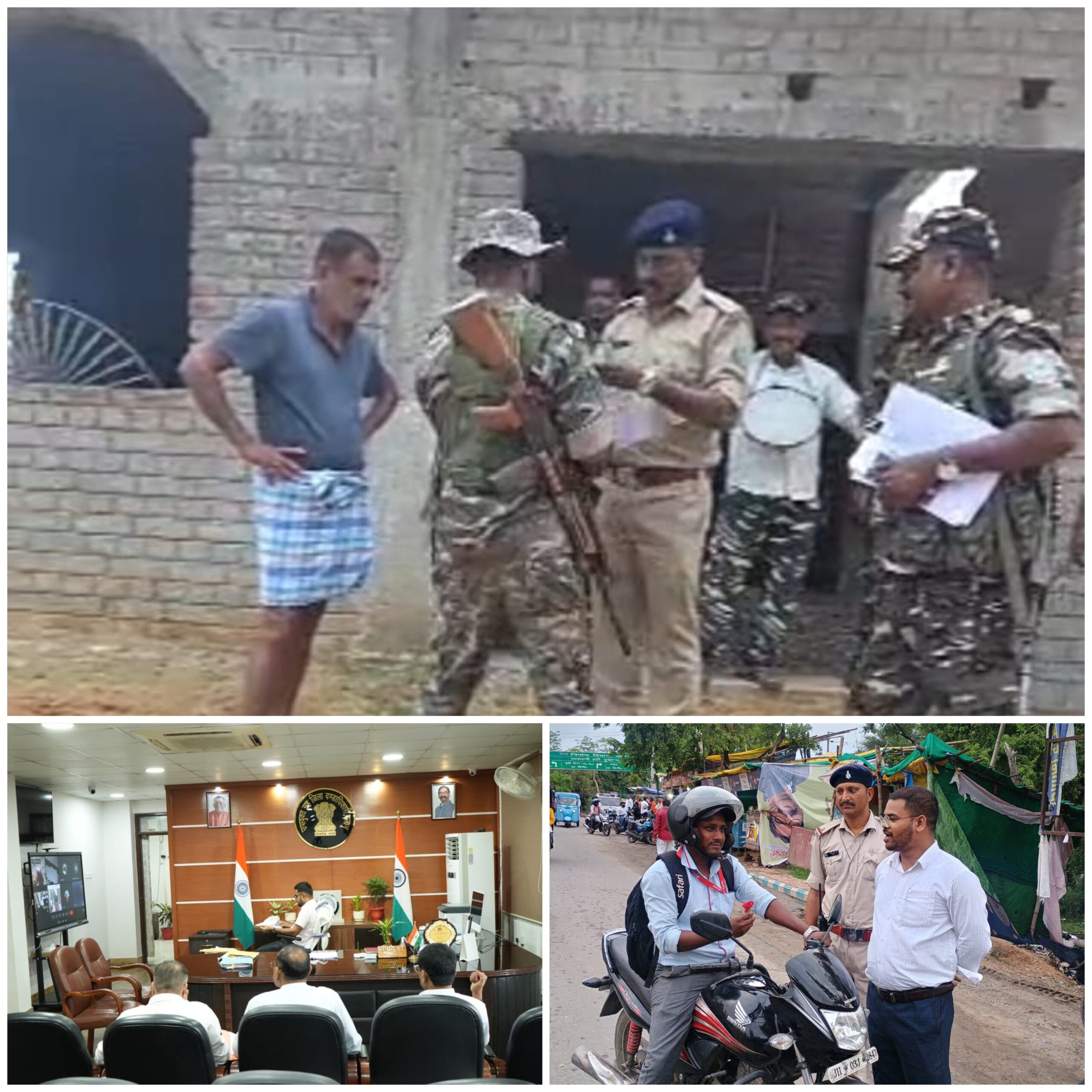 पलामू अपडेट: सड़क सुरक्षा अभियान, SIR कार्यों की समीक्षा और फरार आरोपियों पर पुलिस की कार्रवाई