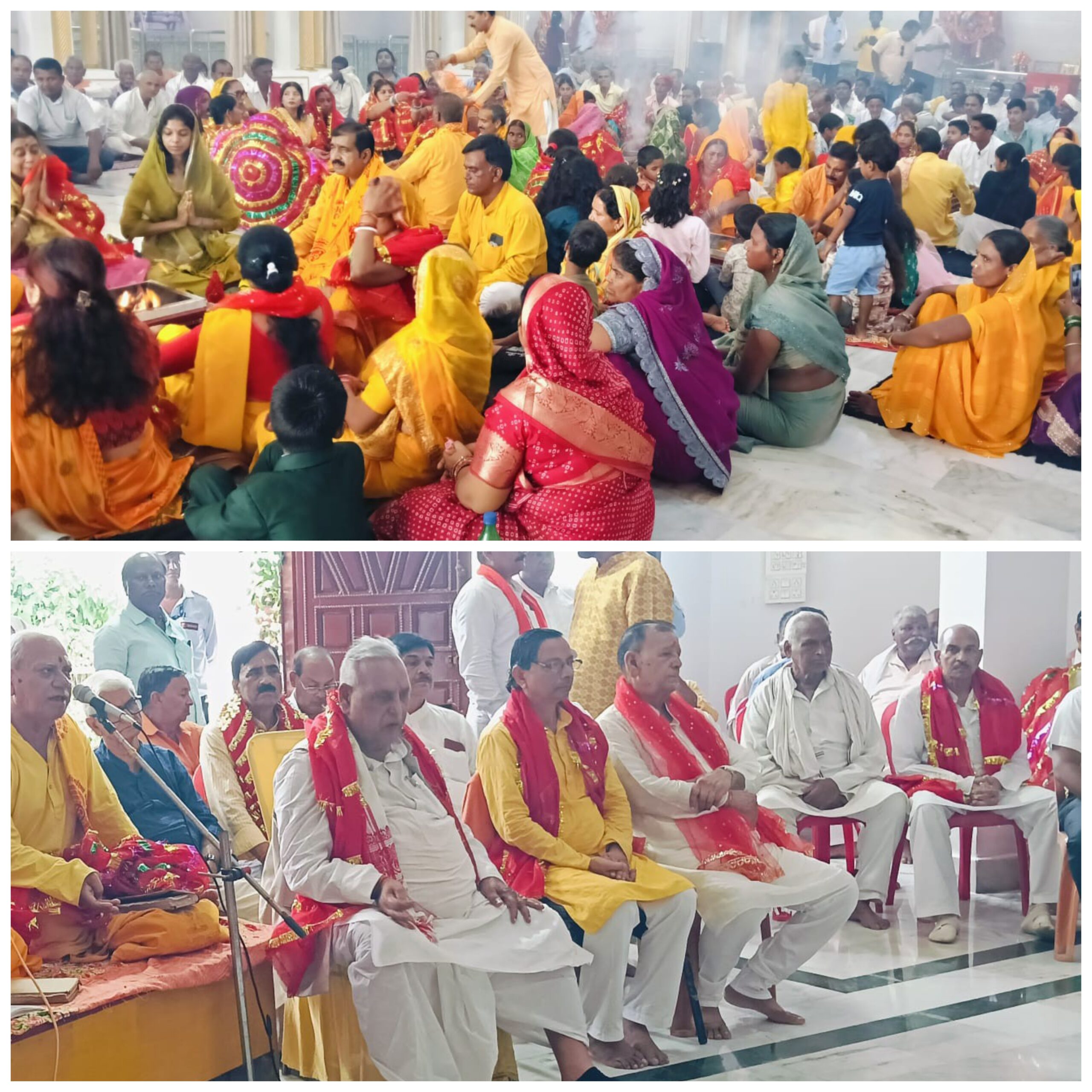 अष्टभुजी मंदिर के वार्षिकोत्सव में वैदिक मंत्रोच्चार के बीच संपन्न हुआ गायत्री महायज्ञ, भक्तिमय माहौल में उमड़े श्रद्धालु