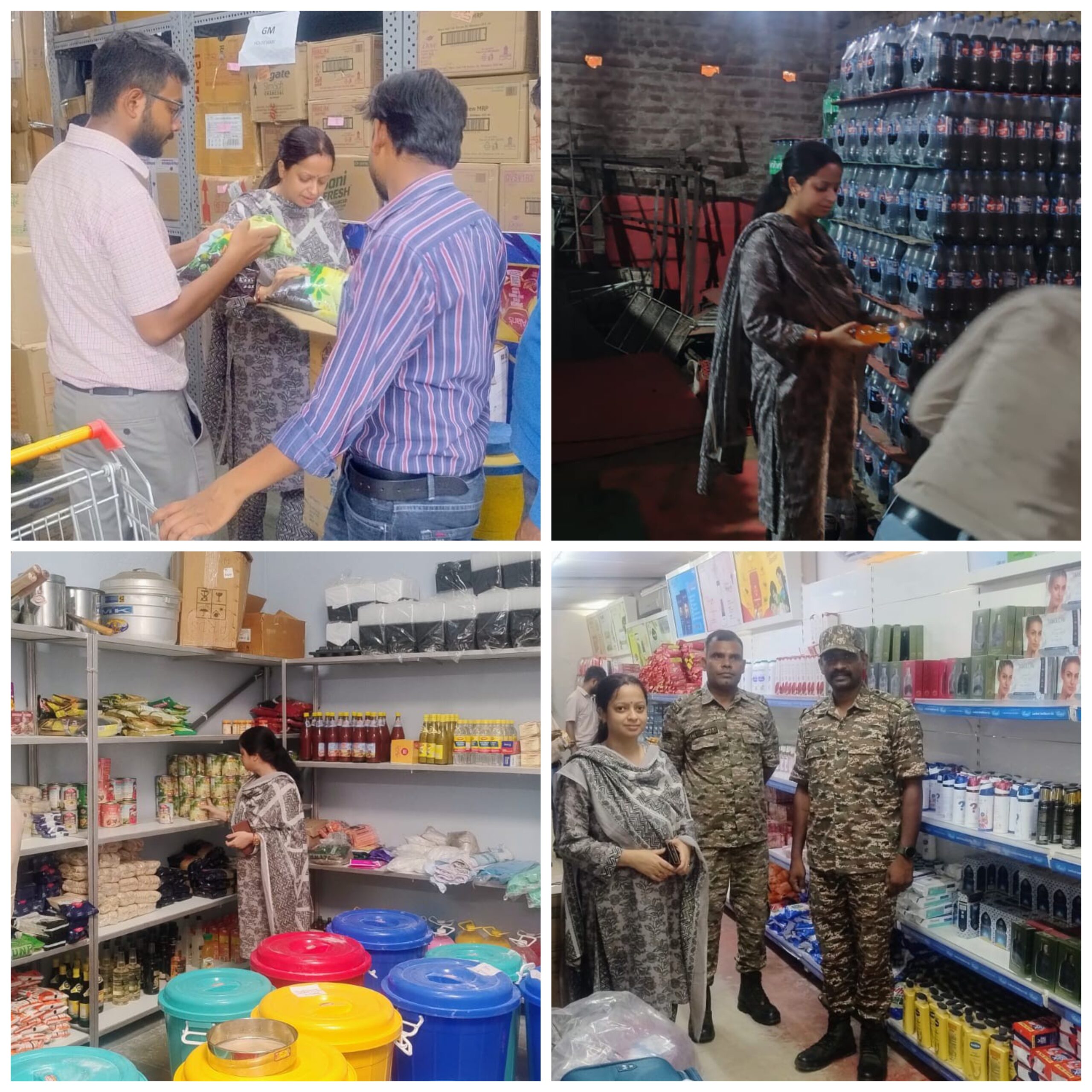गढ़वा में खाद्य सुरक्षा विभाग की बड़ी कार्रवाई, एक्सपायरी सामान जब्त, दो प्रतिष्ठानों पर ₹30 हजार का जुर्माना