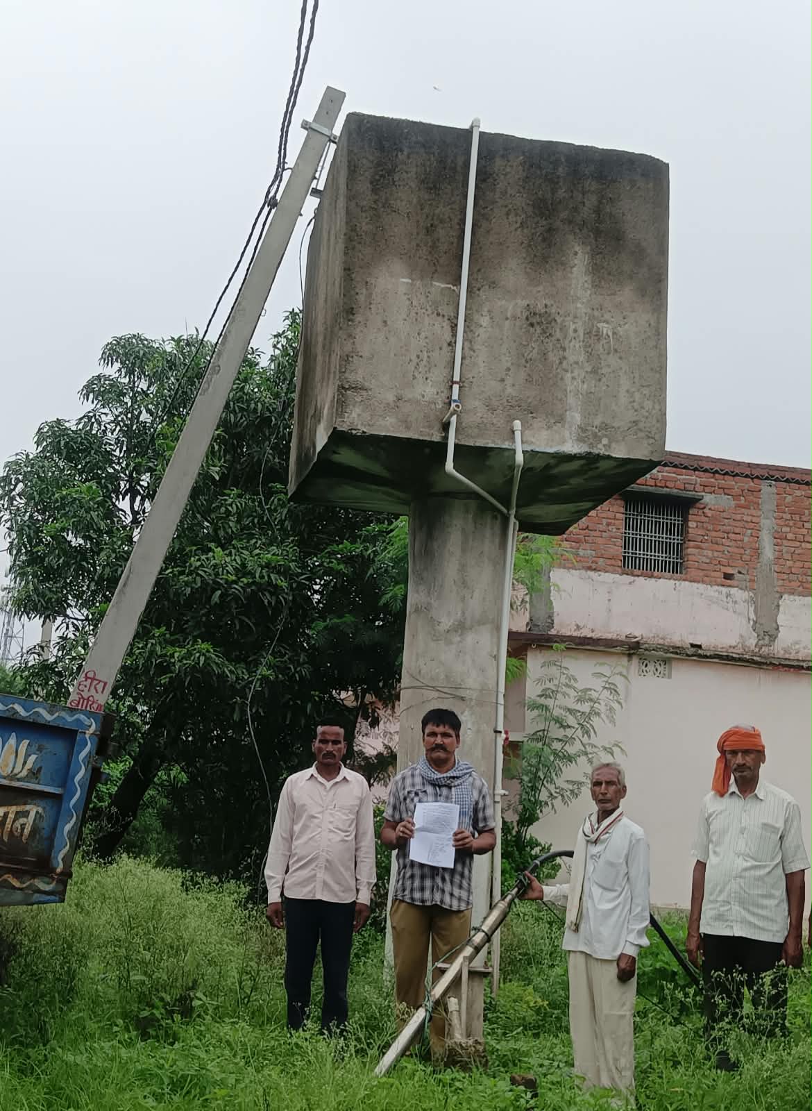 दो माह से खराब है बोदरा पंचायत सचिवालय का जल मीनार, ग्रामीणों को पानी की किल्लत