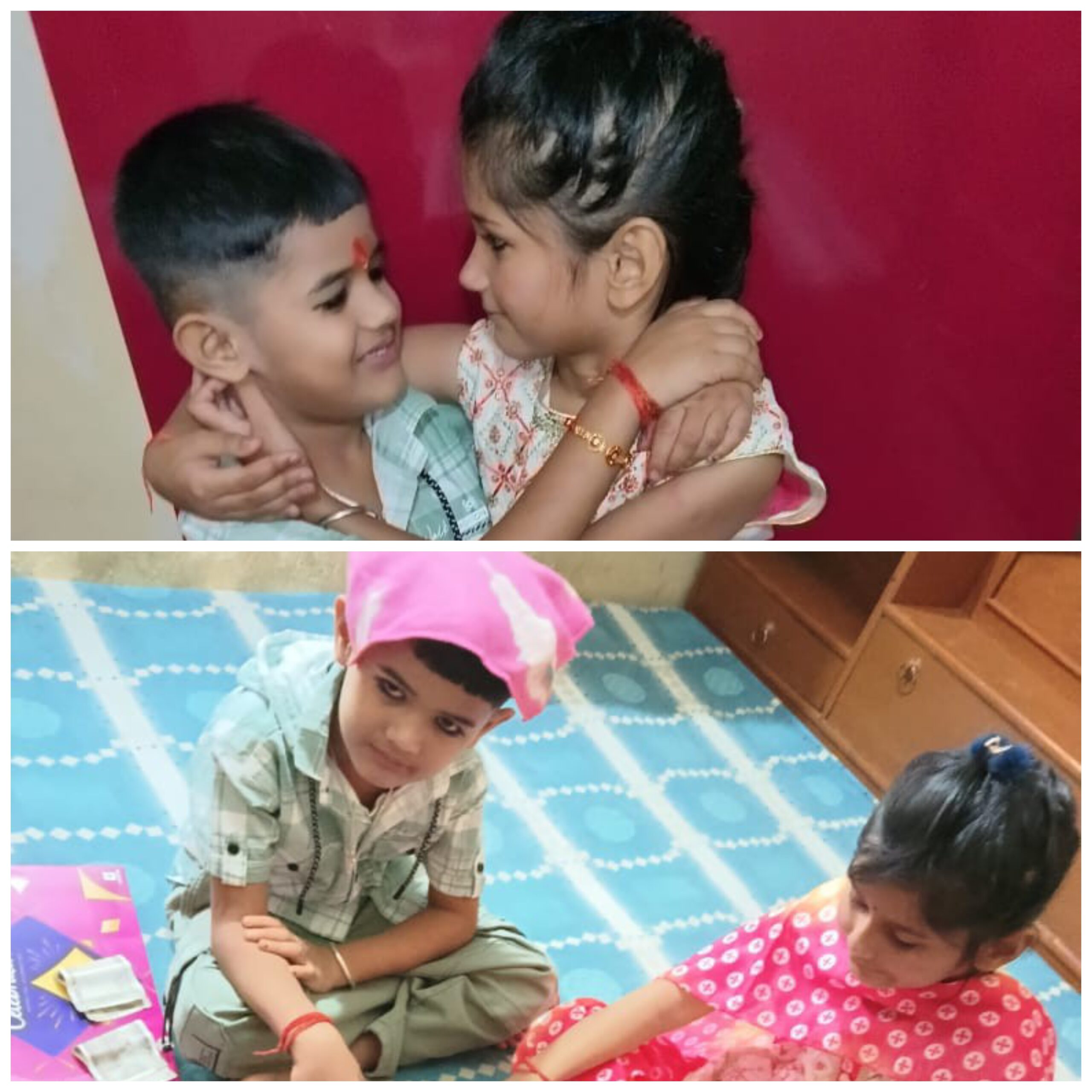 सगमा में उल्लासपूर्ण वातावरण में मनाया गया रक्षाबंधन, बहनों ने भाइयों की कलाई पर बांधी राखी